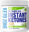 Isteni egészség Dr Colbert MD Instant Ketones Promote 124; Limeade Flavor Ajánlott A Keto Zone Diet Book 124; GoBHB
