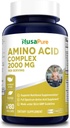 NusaPure Amino Acid Complex 2000 mg- 180 Caps (Non- GMO, gluténmentes)