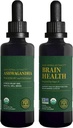 Global healing Center Ashwagandha & Brain Health Kit - Ashwagandha Complex, støtter Mood, funksjon