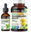 BIO KRAUTER Klorofüll Tinktuur 2 Fl. Oz... Dandelion 100 kapslit