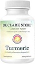 Dr. Clark Store Gurkemeje 500 mg - 100 kapsler, immunforsvar, natururter supplement, non-GMO, Vegan, antioxidant boost