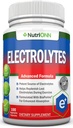 Elektrolyty - 100 Natural Electrolyte Replacement Kapsle - Premium Keto Friendly Pills - No Sugar - Great for Hydration, Renewal & Revitalization - Stopy Minerály draslík, hořčík, sodné soli