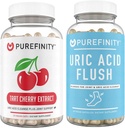 PUREFINITY Tart Cherry Extract капсули + Uric Acid Flash капсули Bundle