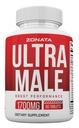 Zonata Ultra Male Pills, Power Ultra Male Supplement Advanced Formula, 60 Count