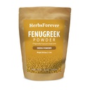 HerbsForever Fenugreek Powder Trigonella Foenum Graecum Fenntartása Egészséges emésztés Nem GMO, Vegan 230 Gms