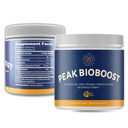 Peak BioBoost - Prebiotic Fiber Supplement - Flavorless Digestive Nutritional Supplements - Easy to Dissolve Prebiotic Powder - No Gluten, Soy or Dairy - 1 Month Supply - 30 Servings