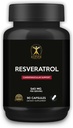 Klever Lifestyle | Resveratrol Antioxidatzaile osagarria | Funtzio inmunoa, iraupena, zahartze osasuntsua | 90 kapsulak | 540mg zerbitzuko