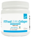 XYMOGEN FIT Lean Food Collagen - Muscle Recovery & Connective Tissue Support - Collagen Peptide Protein Powder - with HMB & Vitamin D3 - Mocha Latte - 14 Servings (13.83 oz)