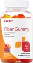 GNC Fiber 6g Gummy, підтримує здорове травлення та регулярність, змішані фрукти, 90 граф