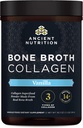 Ancient Nutrition Collagen Powder, Bone Broth Collagen, Vanilla, Hydrolyzed Multi Collagen Peptides, Supports Skin and Nails, Joint supplement, 30 Servings, 18.3oz