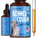 Dog Cough Treatment Liquid • Kennel Cough for Dogs ' Cats • for Breathing During All Life Cycle • Marshmallow Root + Mullein Leaf in The Composition • Natural supplement for All Breeds. 2 Oz