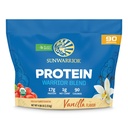 Organic Plant Based Protein Powder | Vegan Organic Protein Powder Vanilla Flavored with BCAA Amino Acids & Hemp Seed Pea Blend | Non-GMO Soy Dairy Filler & Gluten Free (Vanilla, 90 Servings)