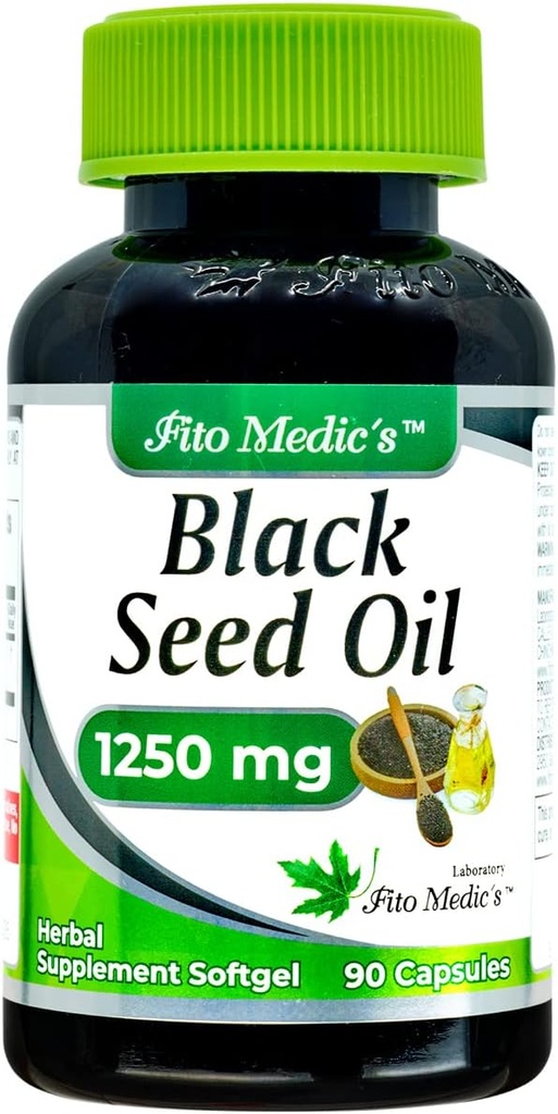 Lab | Schwarzes Seed Öl | 1250 mg | Schwarzes Seed Öl Kapseln | Pure | Schwarzes Seed Öl Pillen | 90 Weichgele von | Bio Schwarzes Seed Öl | Ultra hohe Absorption | Schwarzes Seed Öl Bio kalt gepresst.