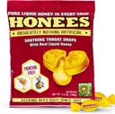 Honees Honey Omple les restes, la Honey tos amb la Real Honey-Natal Sore Throat Reefle- Res res d'Astra-That Coat Coat Lozenges, natural Sussset, senseGMO, Gutten Free (1gran-Fubre 20 gotes)