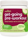 Wellah Get-Going Pre-Workout Drink Mix (gröna Apple smaksatta, 30 portioner)