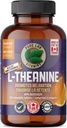 Czyste witaminy laboratoryjne - L- Theanine 125mg, 150 tabletek do rozgryzania i żucia - L- Theanine Supplement to Promotes Relaxation, Sleep Support, Mood Support, Brain Memory and Focus Supplement - Poprawia jakość snu