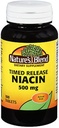 El tiempo de niacina de la naturaleza libera 500 mg 500 mg 100 Tabs