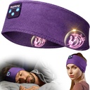 Perytong Sleep Headphones Bluetooth Headband - Yoga, Unisex, with Immersive Stereo Sound, 10 Hours Battery, Comfy Headband Material