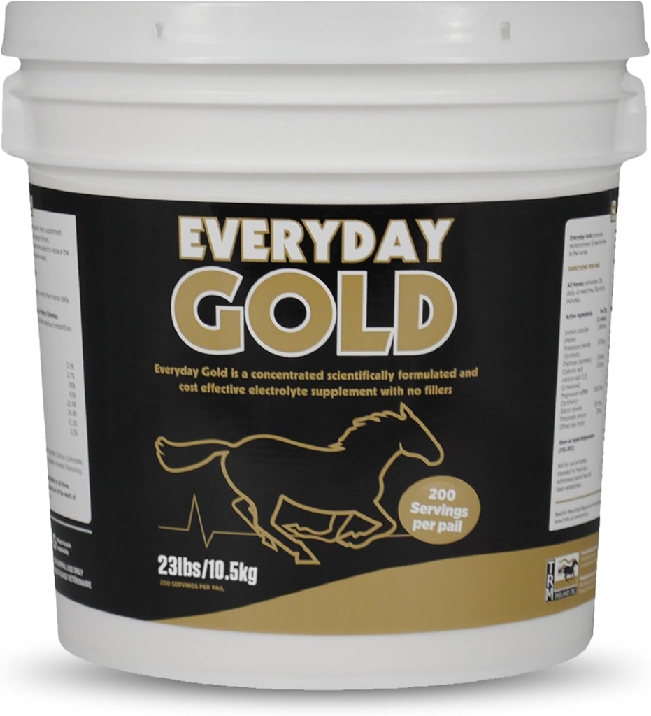 TRM Haqqında Gold Electrolyte Horse Performance və Recovery üçün ekspert və ya sodyum, Pium, maşın, Cilada - 22 lb (10kg) - 22 lb