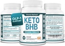 Purely Optimal Keto BHB Capsules — Exogenous Ketone Pills for Ketosis Support, Sustained Energy, Focus " Metabolism - for Women " Men, 60 Capsules