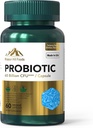 Protographics 60 พันล้าน CFU | รองรับ Digestive & Immun Health (1 Plice-60 Capsoles-2mo Suptive) มียาปฏิชีวนะธรรมชาติ 7 strainins | Not-GMo Gluplen & Soy ฟรี