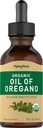 Piping Rock Oil of Oregano Organic Liquid Drops | 2 fl oz | with Extra Virgin Olive Oil | Herbal Extract Supplement | Non-GMO, Gluten Free