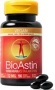 Nutrex Hawaii Vegan BioAstin Hawaiian Astaxantina - 12mg, 50 Softgels - Farm-Direct Premium Antioxidante Suplemento para apoiar olho, pele, comum & Imune Sistema de Saúde - Vegan, Não-GMO & Gluten-Free