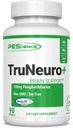 PEScience TruNeuro, Phosphatidilserina Brain Booster Nootrópico, 100 mg, 90 Cápsulas