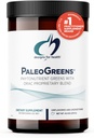 Progetti per la salute PaleoGreens - Oltre il 90% Organic Super Green Shake Polvere con verdure, bacche, enzimi + antiossidanti - Non OGM Bevande Mix, non aromatizzato + non zuccherato (30 Serve / 270g)