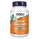 NOW Supplements, Coral Calcium 1,000 mg, Bone Health*, Healthy pH Balance*, 100 Veg Capsules