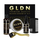 GLDN Beard Kit Medence 124; Tartalmazza a Beard Oil, Beard Serum, Beard Comb & Beard Derma Roller