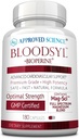 Disetujui Bloodsyl Sains - Mendukung Darah Flow - Hawthorn Berry, Magnesium, BioPerine - Vegan - 180 Kapsul - Paket 1