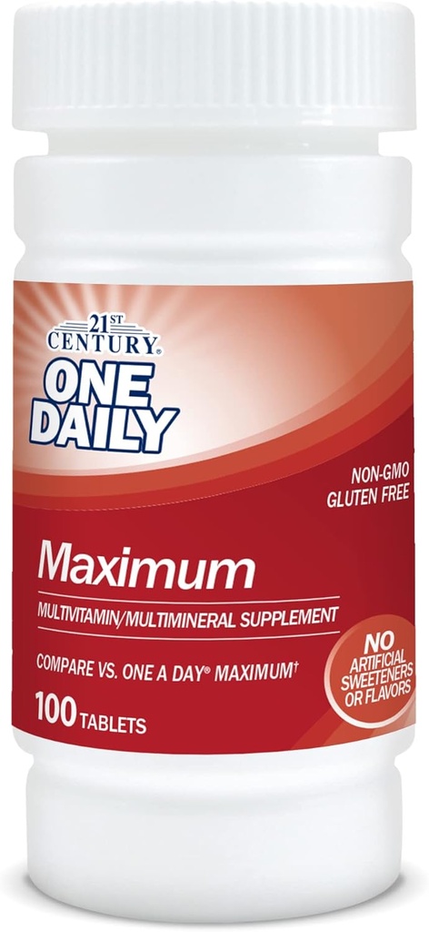 21st Century One Daily Tablets, 100 Count