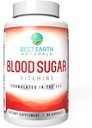 Best Earth Naturals Blood Sugar Vitamins 60 Count