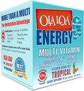 Ola Loa Energy Tropical Multi Vitamin Drink Mix - Amino Energy Powder, Gluten Free, Detox, Dairy Free, Caffeina Free - Bevi le vitamine per i Rigors of Daily Life - 30 Packets (8.25oz)