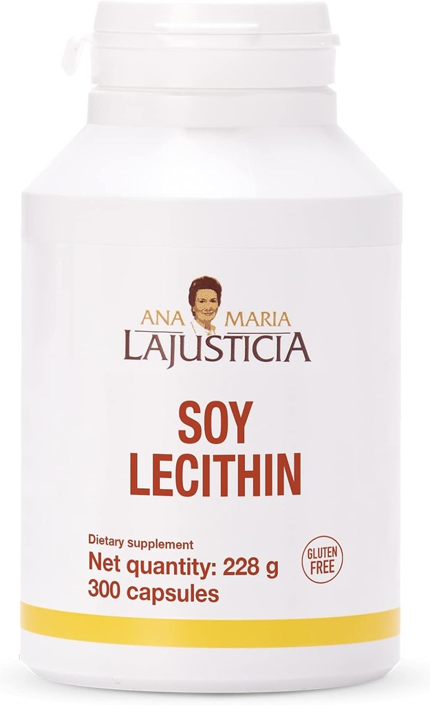 ANA MARIA LAJUSTICIA, Soy Lecithin 300 kapslar