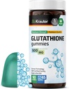 BIO KRAUTER L-glutatione Gummies - 500 mg - 90 Vegan Chews - Alennettu Glutatione Supplement - Antioksidantti täydennysosa