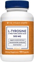 The Vitamin Shoppe L-Tyrosine 500 MG (100 Capsules)