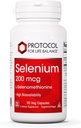 Protokol Selenium 200mcg - Immune Support, Thyroid & Prostate Health * - Selenium Supplements - Vegetarian, Kosher & Halal - 90 Veg Caps