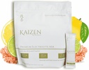 Kaizen Hydration - Premium Whole Body Hydration Drink - Energy, Focus, Wellness - Organic Electrolyte Mix with Irish Sea Moss, Taurine, Monkfruit Extract - Refreshing Lemon Lime Flavor - 8.88 oz