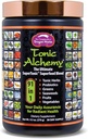 Rồng Herbs Tonic alchemy Greens Powder với 91 bộ phận sinh dục: Tonic Herbs, Ashwaganda, Mushrooms, Probioics, Super Greens, Seawea, Hoa quả, rau cải, Spirulina - 30 phục vụ