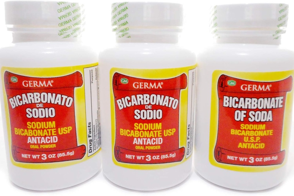 나트륨 중탄산염 USP 3oz 분말 Bicarbonato de Soda 3 팩