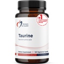 Designs for Health Taurine Capsules - 1000mg (1g) Taurine Amino Acid Pills - Cardiovascular Support - Non-GMO + Vegan Supplement (120 Capsules)