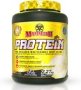 MAMMOTH PROTEIN POWDER, HIGH PROTEIN SHAKE, SUPERIOR TIME-RELEASE FORMULA, WHEY PROTEIN CONCENTRATE & ISOLATE, HYDROLYZED WHEY & MILK PROTEIN ISOLATE, CASEIN, 6 BIOAVAILABLE DAIRY PROTEIN SOURCES, LOW SUGAR, Vanila, 5 LB