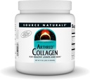 Source Naturals Arthred Collagen Protein Powder - Flavored Quick Dissolution Hydrolized Peptides - Anti-öregedés támogatás a csonthoz, Joint & Skin Health - 9 oz (30 Servings)