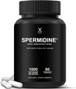 HUMANX Spermidin+ (ZDA tretja stran testirana) - Spermidin-Rich Wheat Germ Extract & cink za aktiviranje celično obnovo - ne-GMO, Spermidin kapsule - podpira zdravo staranje - Spermidin dopolnilo