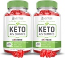 (2 Pack) Slimlife Evolution Keto ACV Gumies Extreme 2000MG Slim Life Evolution Keto Gumies Slimlife Slimlife Keto Gumim Apple Cider Vinomed with Gránátalma Beet Juice Powder B12 120 Gumies