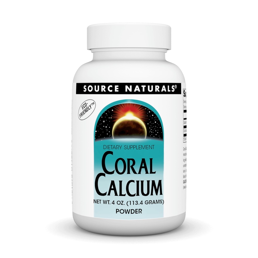 Source Naturals Coral Calcium Powder, 4 Ounce