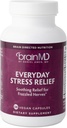 Dr Amen BrainMD Everyday Stress Relief - 120 капсул, Pack of 2 - Promotes Relaxation & Focus - Non-Drowsy - Gluten Free - 60 Total Servings