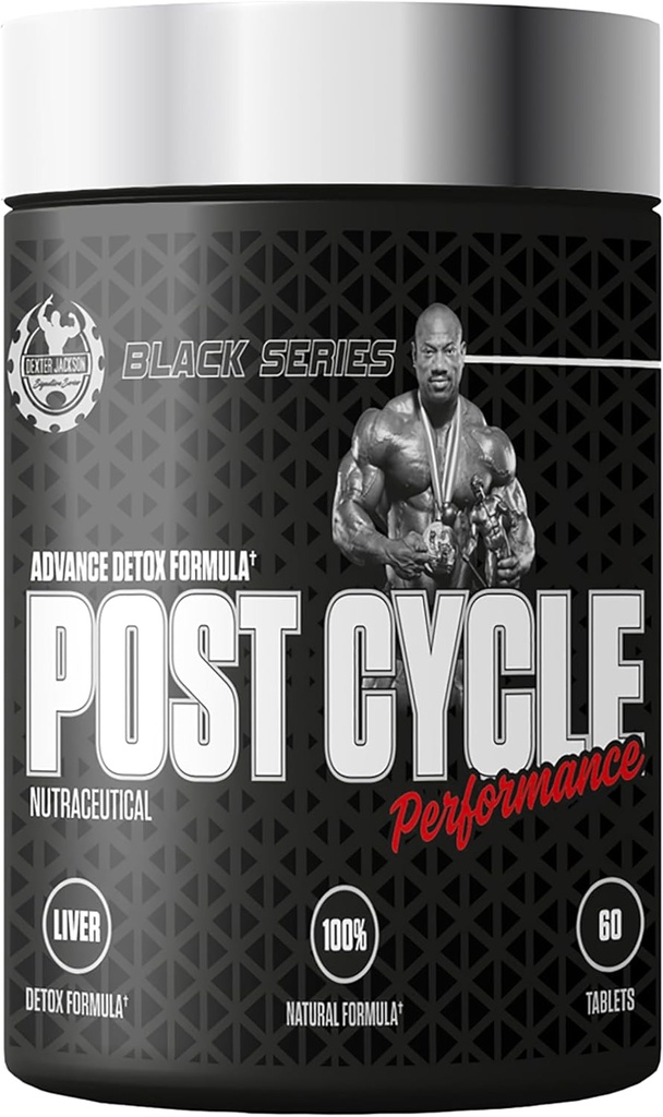 Black Series Post Cycle Performance , Advance Detox Formula, 60 Tablets, 30 Servings